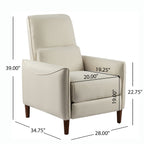 Fauteuil inclinable rembourré Christopher Knight Home