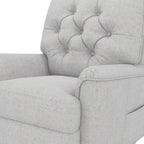 Fauteuil inclinable Chromcraft Arbor en finition gris foncé