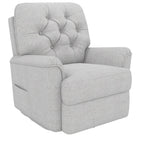 Fauteuil inclinable Chromcraft Arbor en finition gris foncé