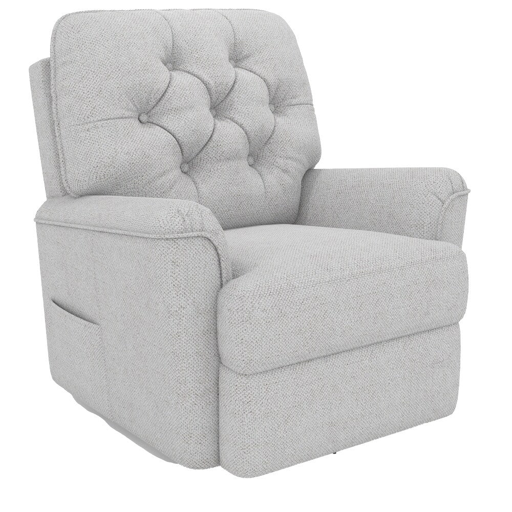 Fauteuil inclinable Chromcraft Arbor en finition gris foncé
