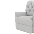 Fauteuil inclinable Chromcraft Arbor en finition gris foncé