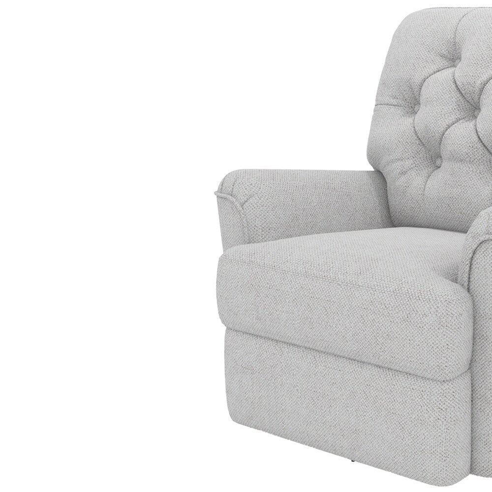 Fauteuil inclinable Chromcraft Arbor en finition gris foncé