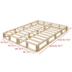 Sommier en bois Clara 8