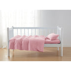 Parure de lit Clara Clark pour tout-petits, ensemble couvre-lit 3 pièces, couette matelassée toutes saisons, drap-housse et taie d'oreiller