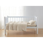 Parure de lit Clara Clark pour tout-petits, ensemble couvre-lit 3 pièces, couette matelassée toutes saisons, drap-housse et taie d'oreiller