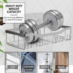 Organisateur de douche adhésif Clara Clark Shower Caddy