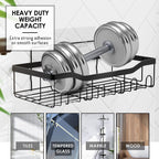 Organisateur de douche adhésif Clara Clark Shower Caddy