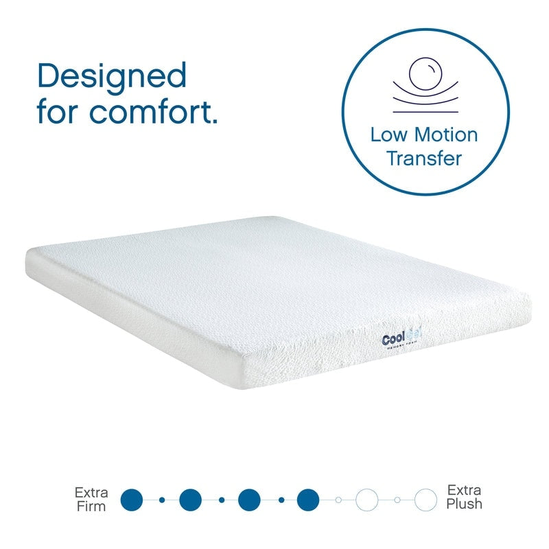 Matelas en mousse à mémoire de forme Cool Gel de Classic Brands de 6 pouces