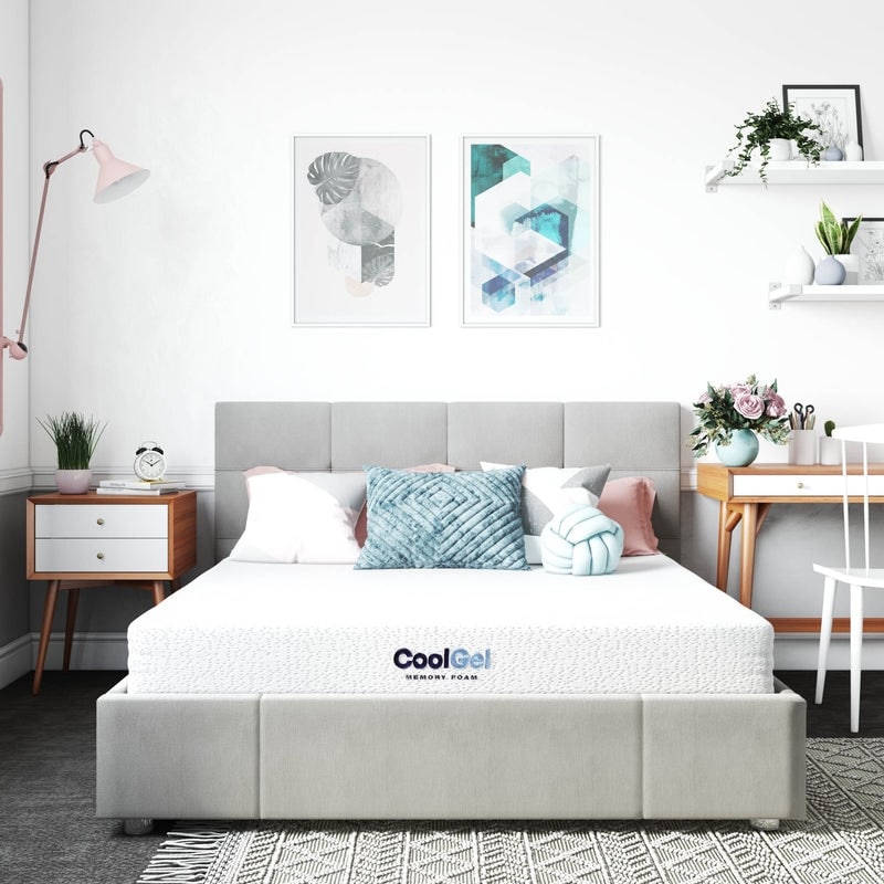Matelas en mousse à mémoire de forme Cool Gel de Classic Brands de 6 pouces