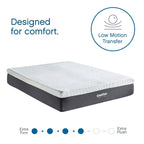 Matelas Classic Brands Cool Gel ventilé en mousse à mémoire de forme 30 cm, certifié CertiPUR US, matelas dans une boîte, simple