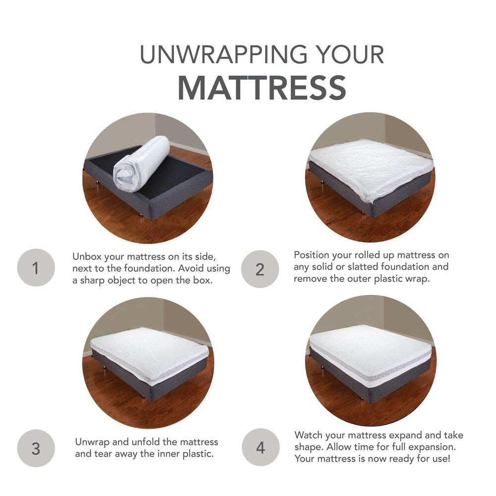 Matelas hybride à plateau-coussin Valetta de 9 pouces de Classic Brands