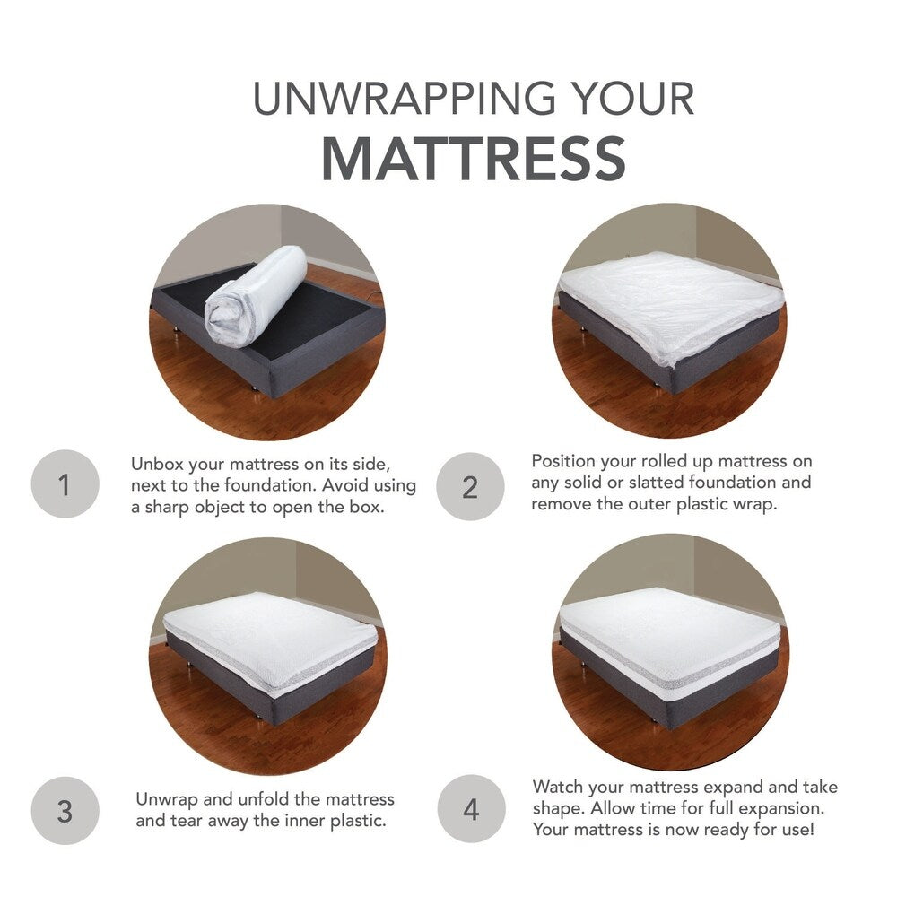 Matelas hybride à plateau-coussin Valetta de 9 pouces de Classic Brands