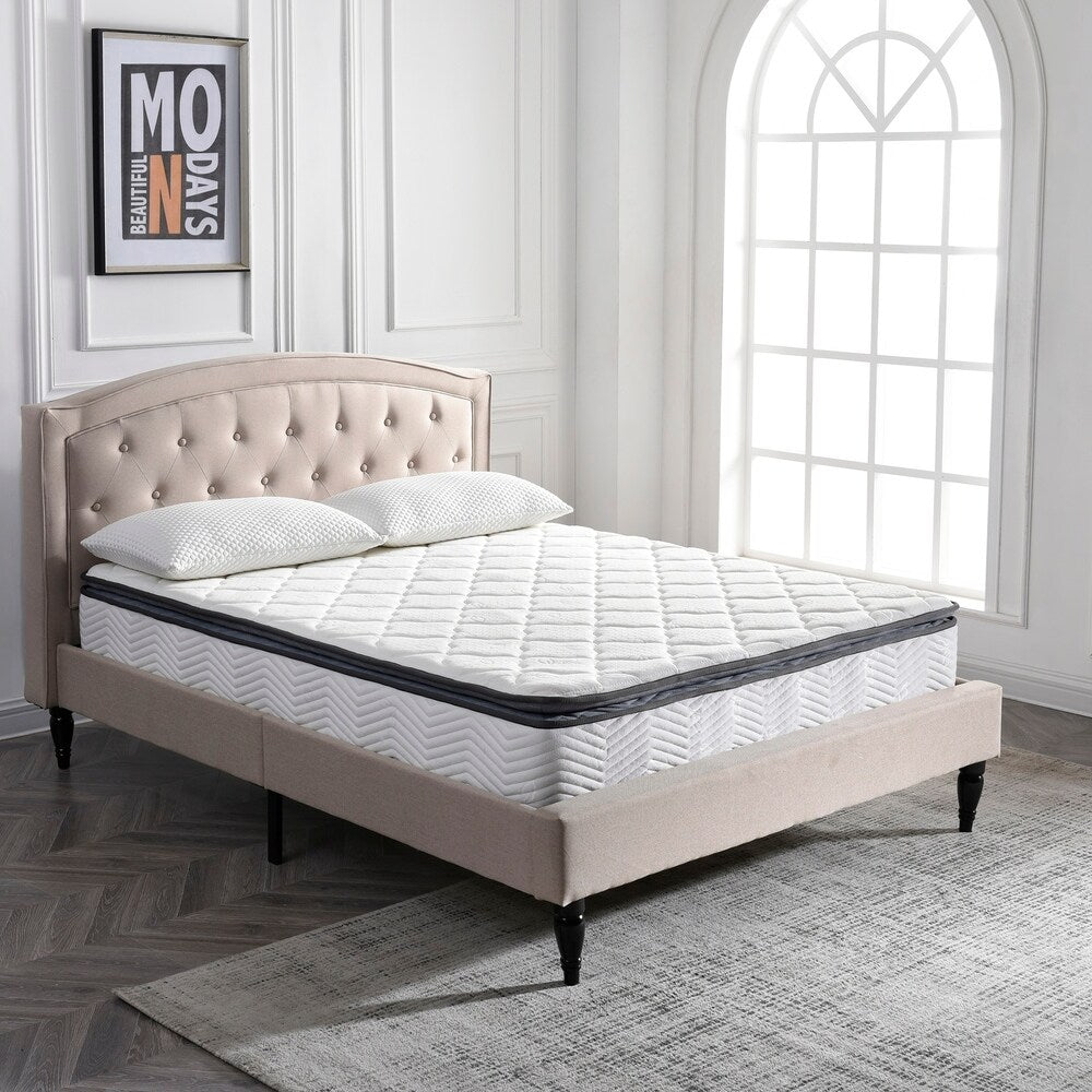 Matelas hybride à plateau-coussin Valetta de 9 pouces de Classic Brands