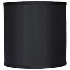 Abat-jour tambour classique en fausse soie de 8 à 16 pouces disponible