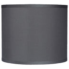 Abat-jour tambour classique en fausse soie de 8 à 16 pouces disponible