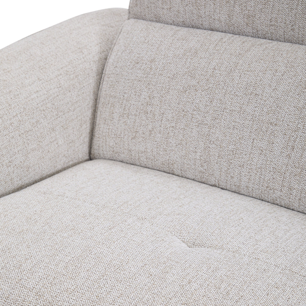 Canapé inclinable électrique Zero Gravity Ostend de Classic Home en tissu rembourré