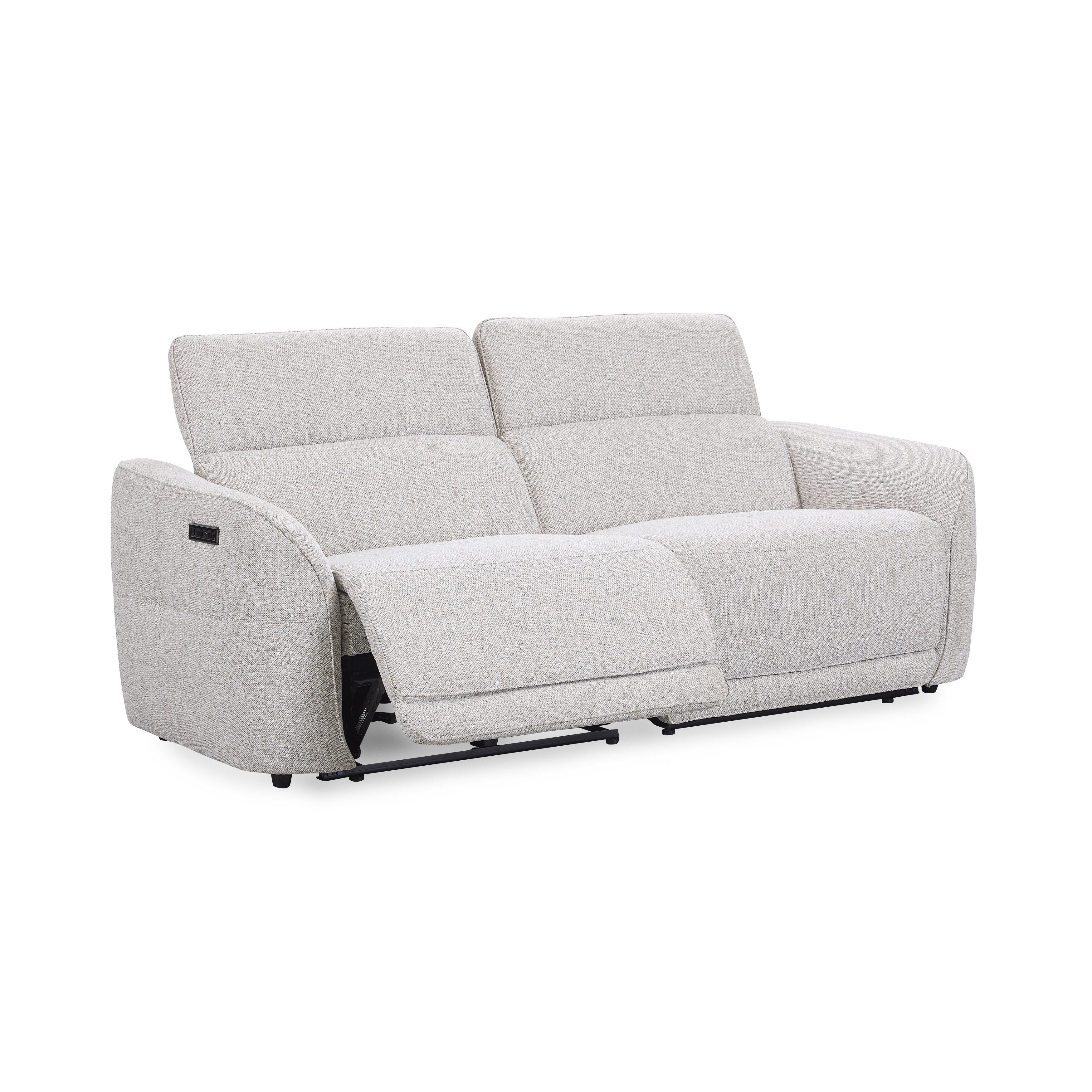 Canapé inclinable électrique Zero Gravity Ostend de Classic Home en tissu rembourré