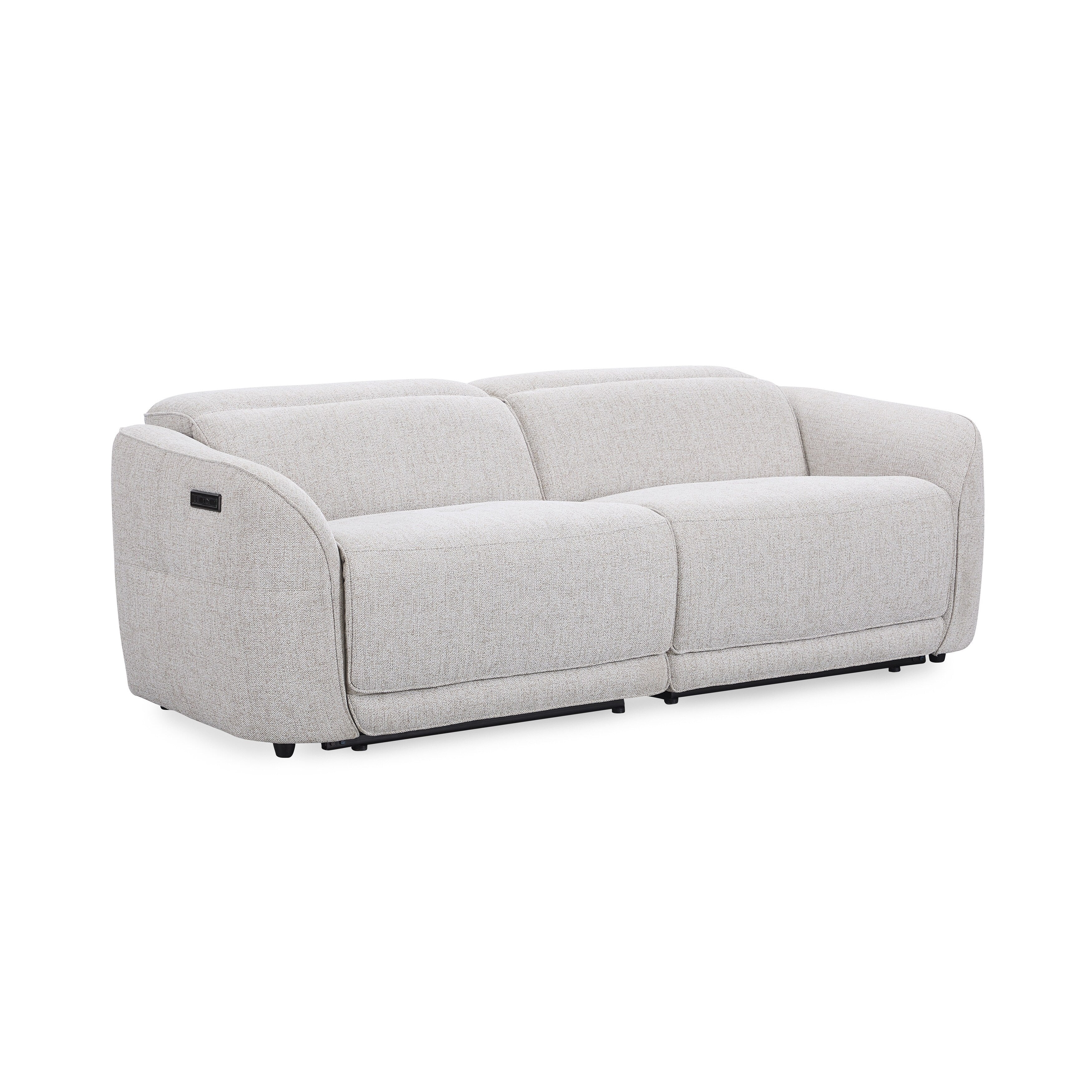 Canapé inclinable électrique Zero Gravity Ostend de Classic Home en tissu rembourré