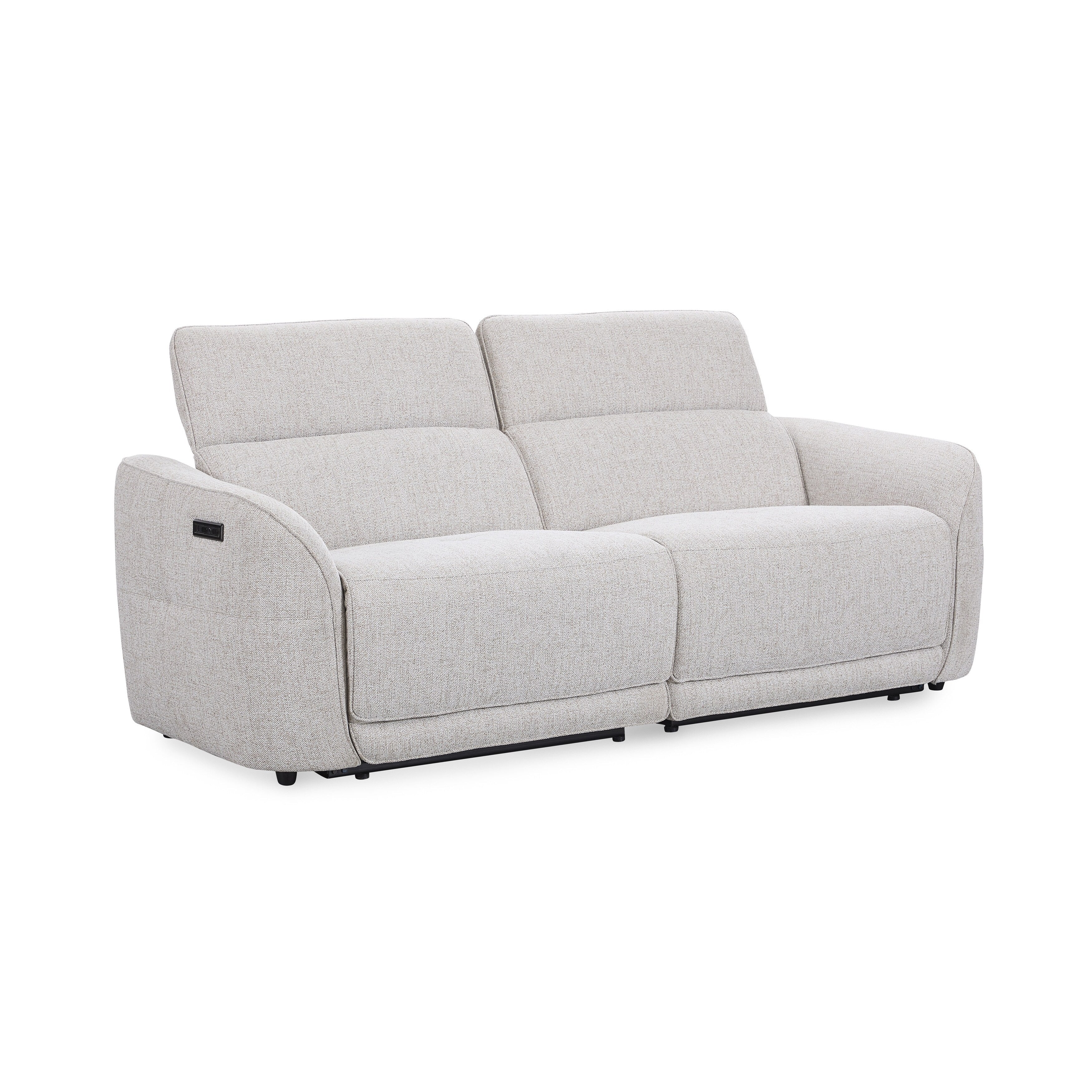 Canapé inclinable électrique Zero Gravity Ostend de Classic Home en tissu rembourré