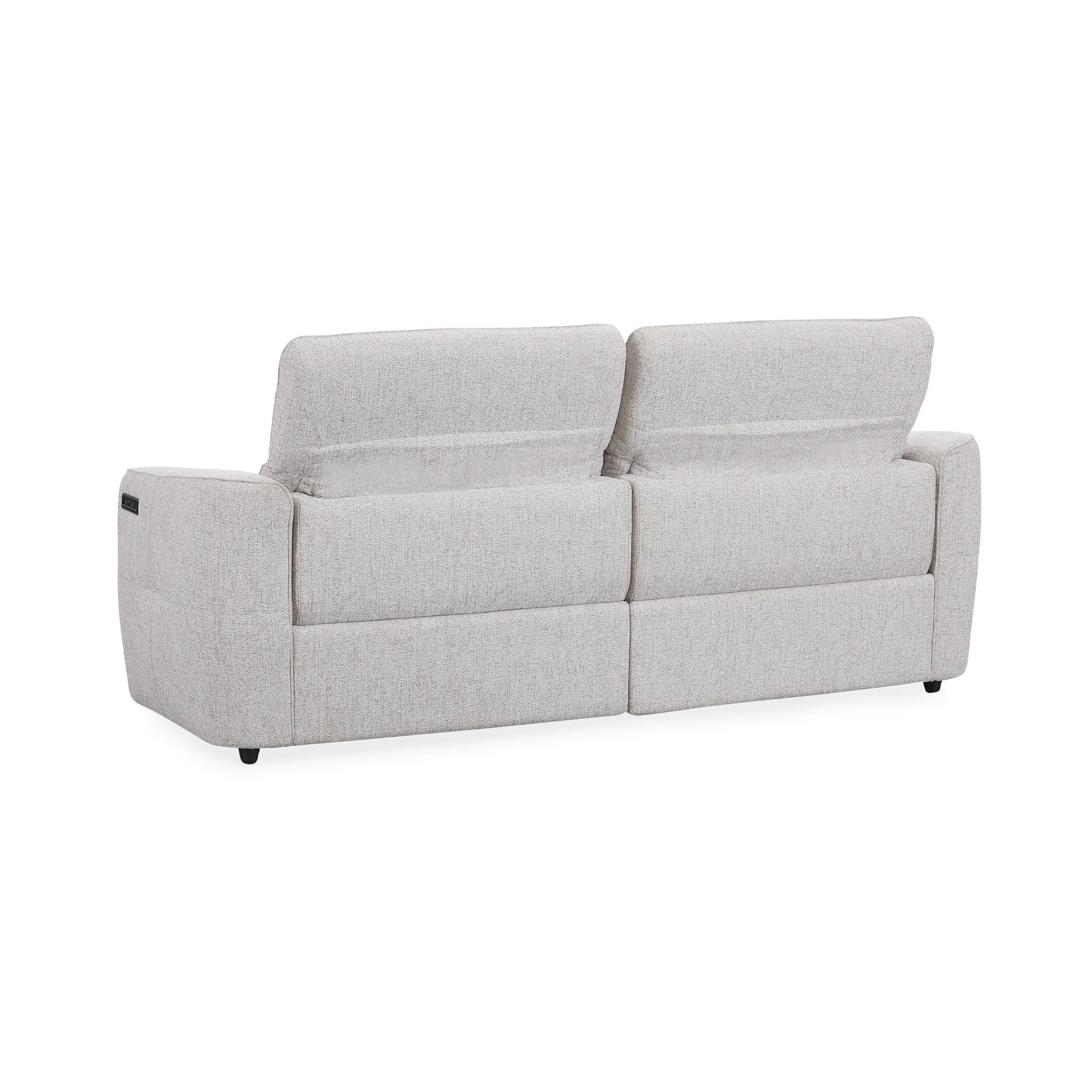 Canapé inclinable électrique Zero Gravity Ostend de Classic Home en tissu rembourré