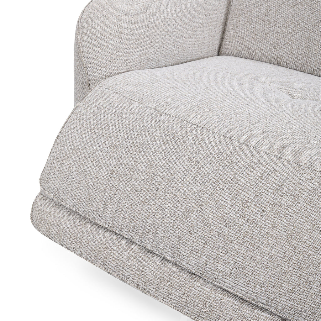 Canapé inclinable électrique Zero Gravity Ostend de Classic Home en tissu rembourré