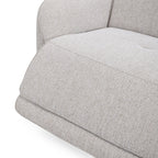 Canapé inclinable électrique Zero Gravity Ostend de Classic Home en tissu rembourré