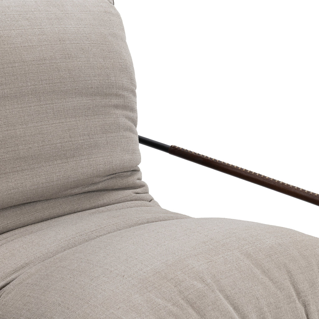 Canapé en tissu et fer Palermo Classic Home