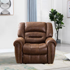 Fauteuil inclinable électrique en cuir respirant avec port USB pour salon et cinéma