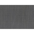 Fauteuil inclinable classique traditionnel avec dossier en tissu gris et coussin d'assise en bois massif, 1 pièce