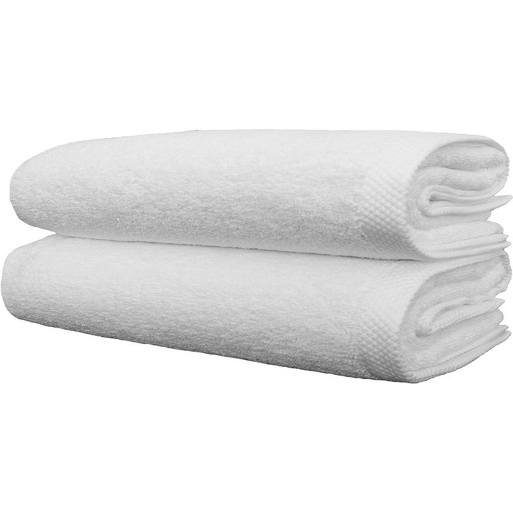 Lot de 2 serviettes de bain géantes CTT Arsenal 100 % coton turc - 35 pouces de large x 70 pouces de long