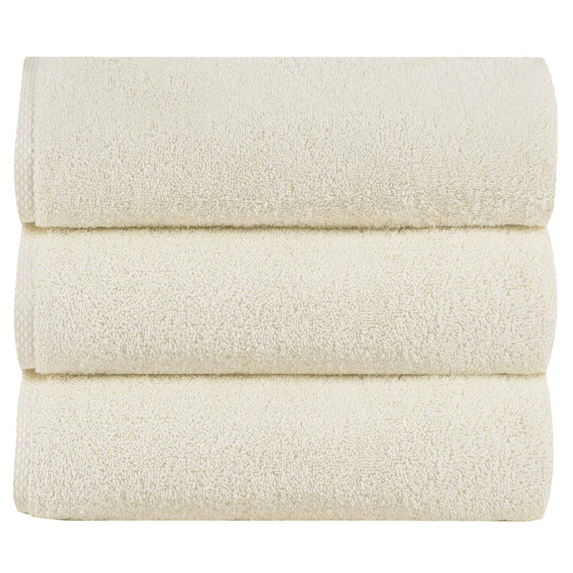Ensemble de 3 draps de bain géants 100 % coton turc CTT Arsenal