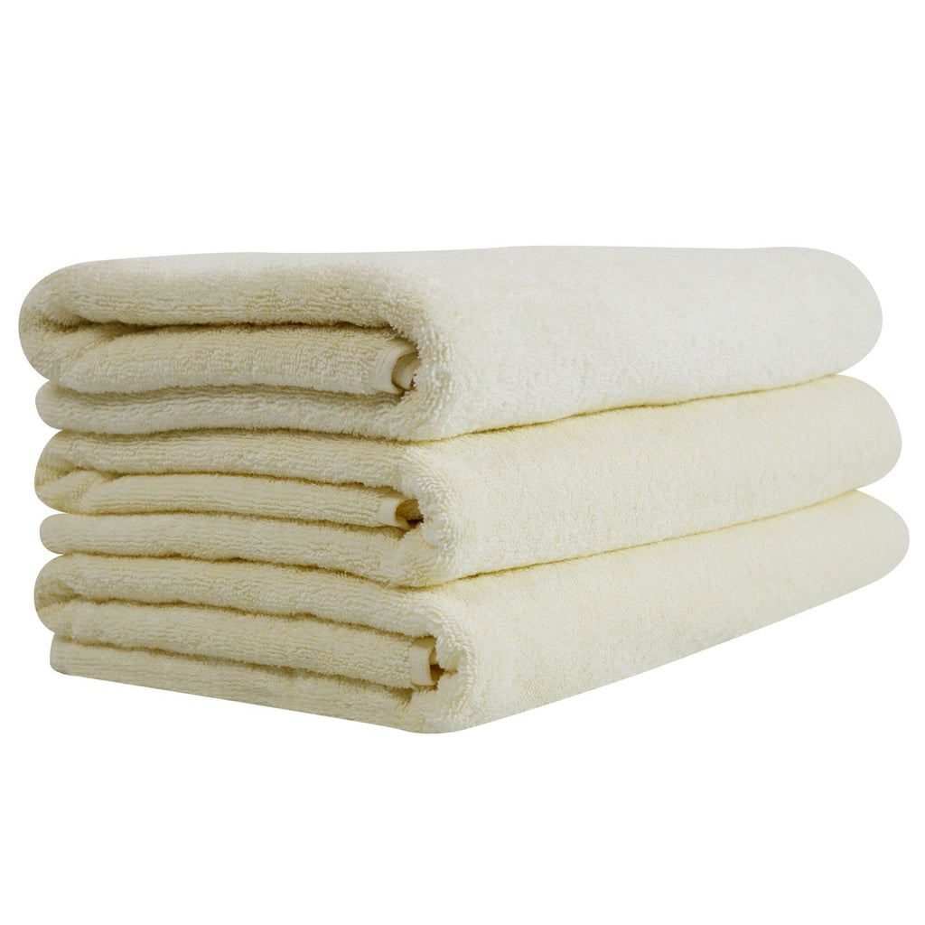 Ensemble de 3 draps de bain géants 100 % coton turc CTT Arsenal