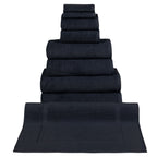 Ensemble de serviettes CTT 100 % coton turc, 8 ou 9 pièces, séchage rapide et absorbant