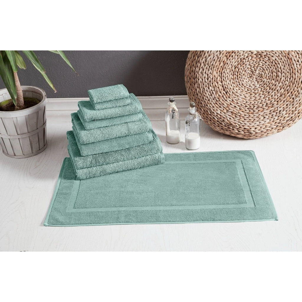 Ensemble de serviettes CTT 100 % coton turc, 8 ou 9 pièces, séchage rapide et absorbant