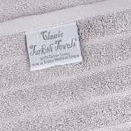 Serviettes turques classiques, ensemble de draps de bain en coton et serviettes côtelées surdimensionnées, ultra-douces et absorbantes, lot de 3 - 40 x 65