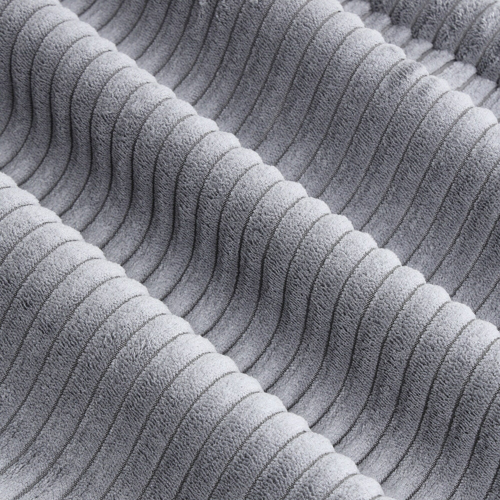 Canapé sectionnel classique en U 4 places avec coussins amovibles et pieds en bois massif pour salon ou bureau