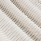 Canapé sectionnel classique en U 4 places avec coussins amovibles et pieds en bois massif pour salon ou bureau