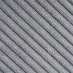 Canapé sectionnel classique en U 4 places avec coussins amovibles et pieds en bois massif pour salon ou bureau