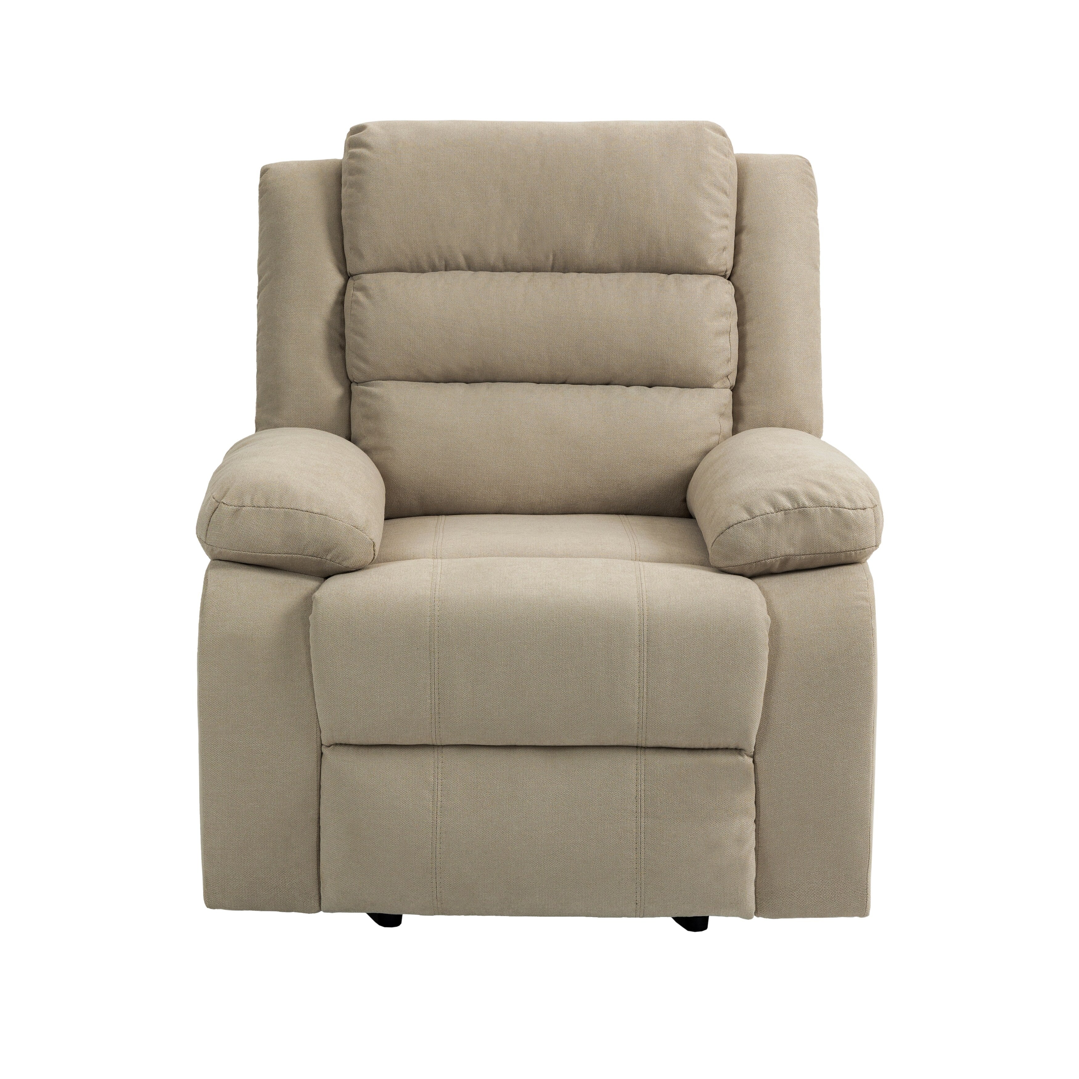 Fauteuil inclinable manuel classique et traditionnel, canapé simple