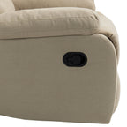 Fauteuil inclinable manuel classique et traditionnel, canapé simple