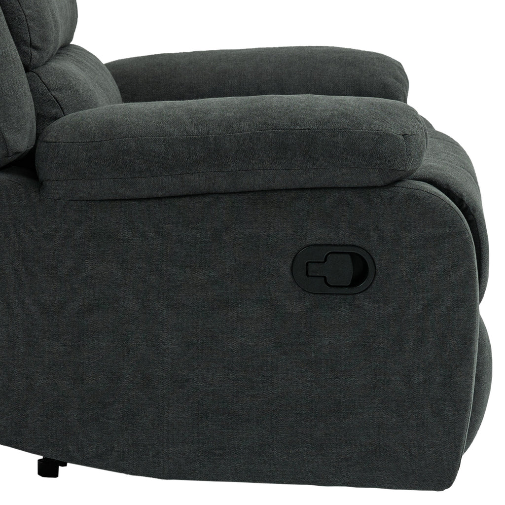 Fauteuil inclinable manuel classique et traditionnel, canapé simple