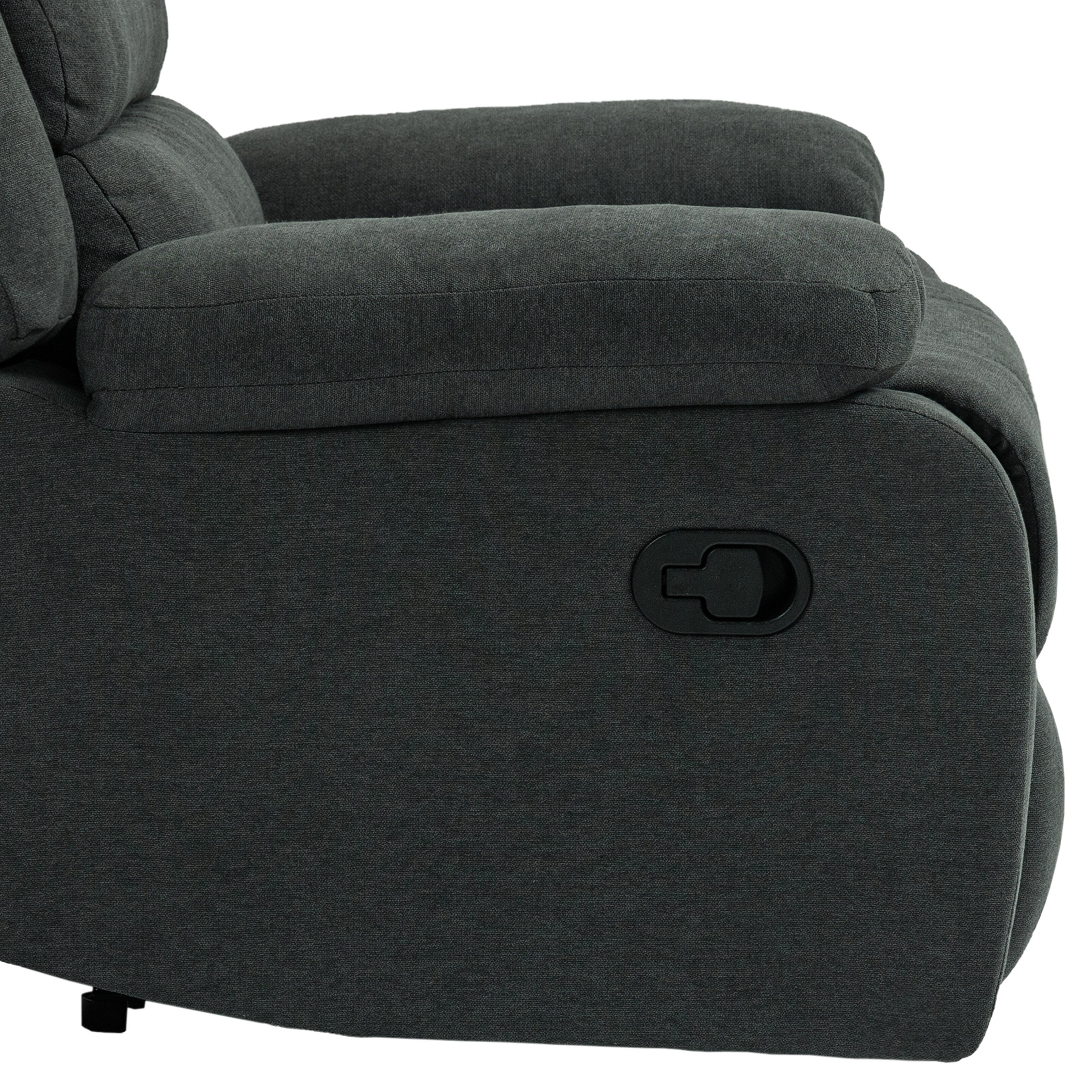 Fauteuil inclinable manuel classique et traditionnel, canapé simple