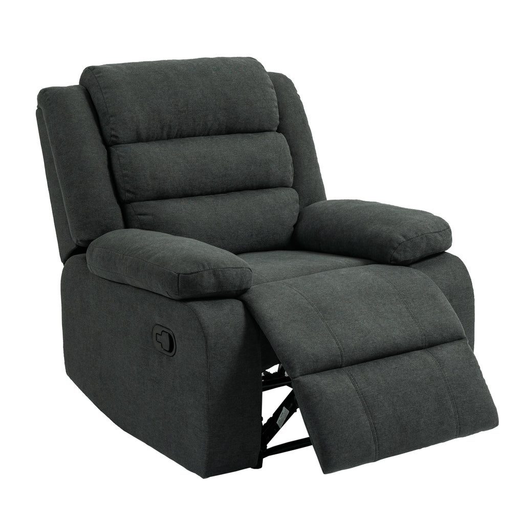 Fauteuil inclinable manuel classique et traditionnel, canapé simple