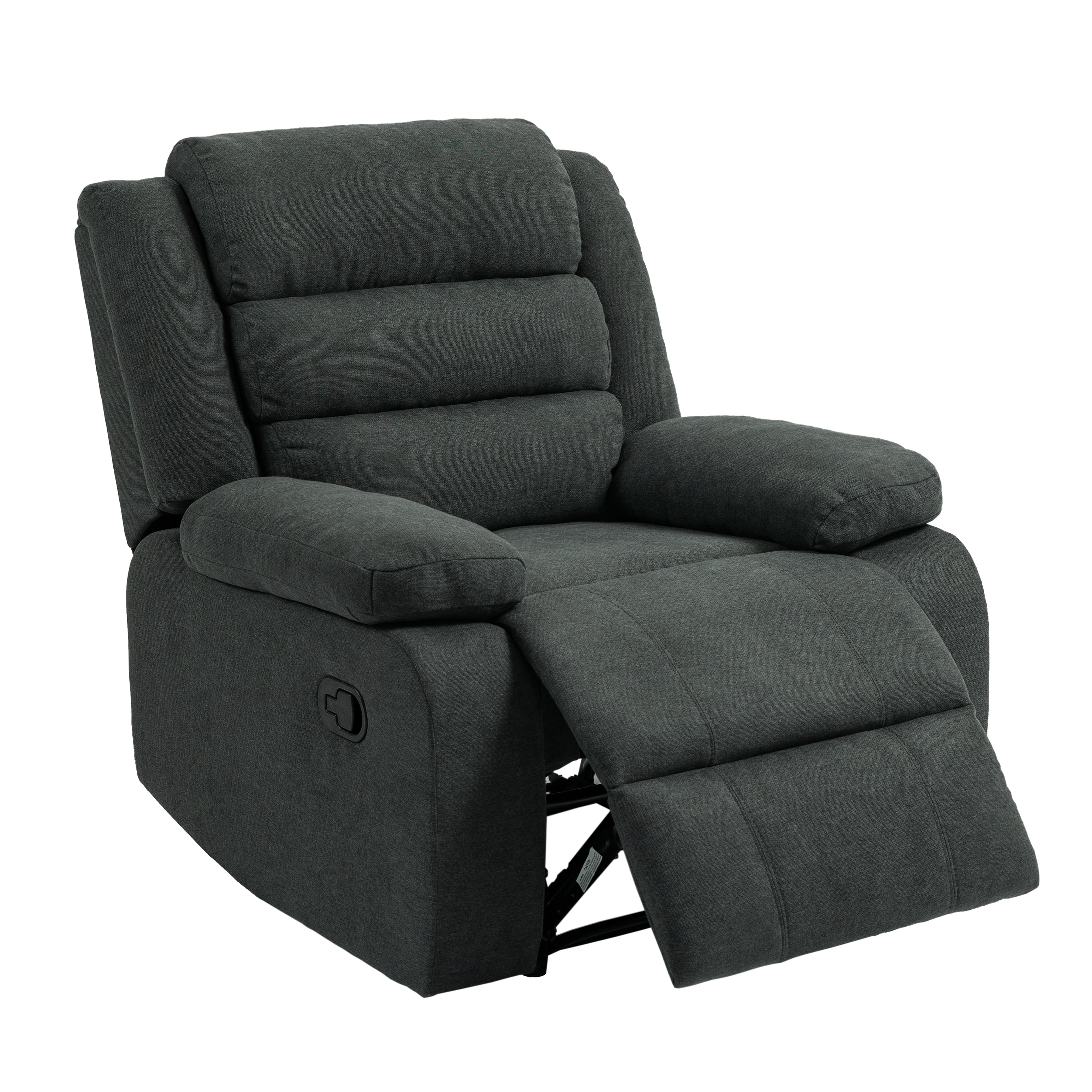 Fauteuil inclinable manuel classique et traditionnel, canapé simple