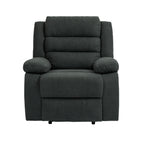 Fauteuil inclinable manuel classique et traditionnel, canapé simple