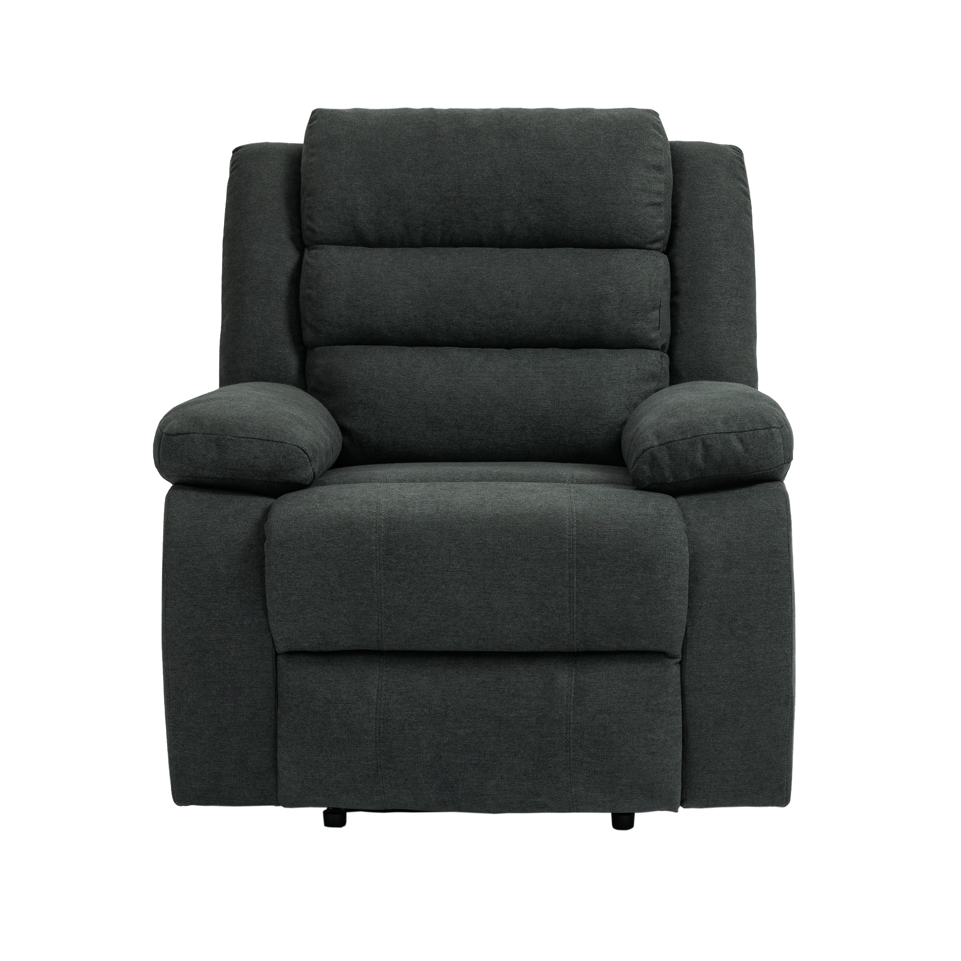Fauteuil inclinable manuel classique et traditionnel, canapé simple