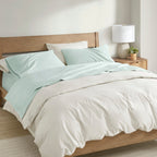 Ensemble de draps en coton Clean Spaces 300TC BCI