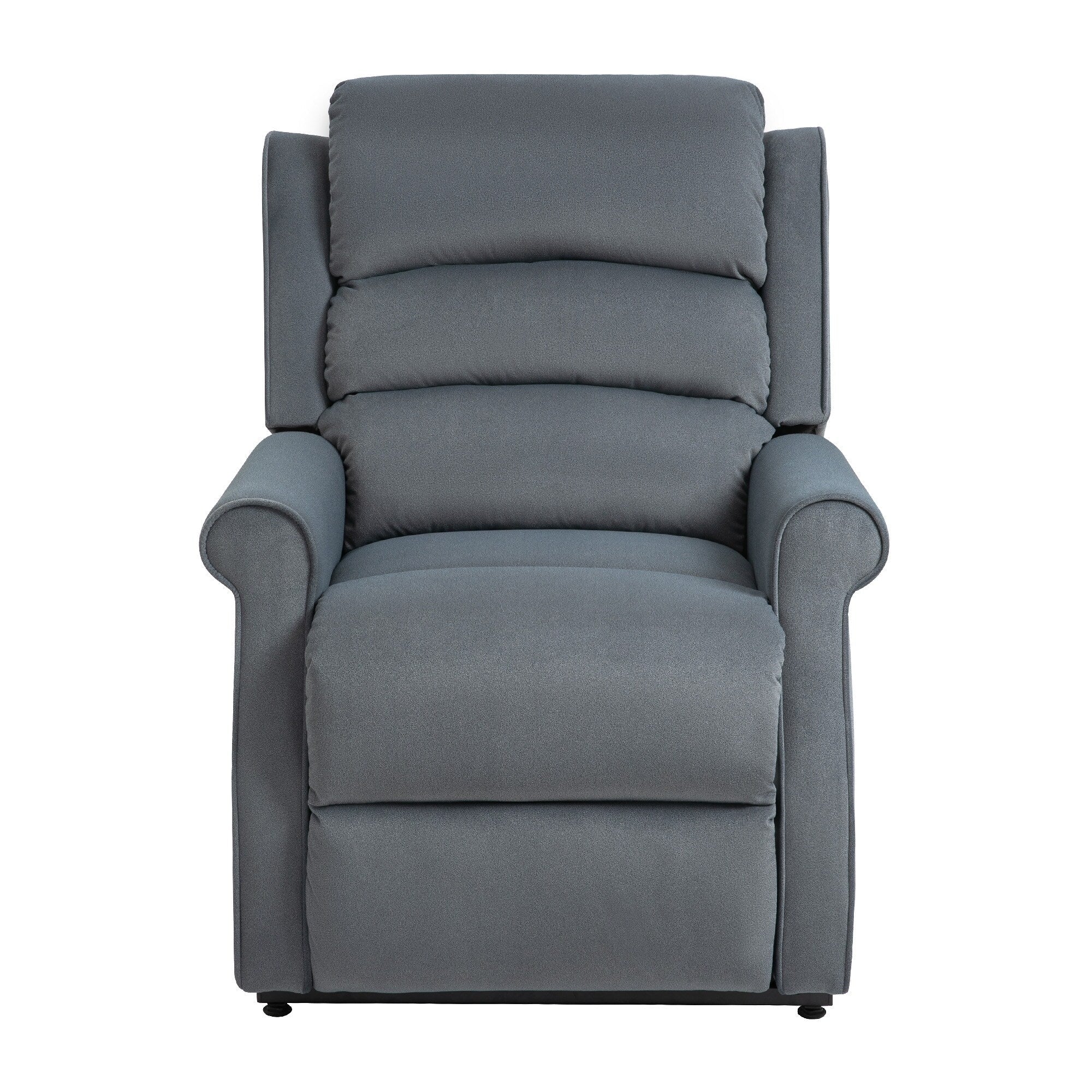 Fauteuil inclinable électrique Clihome en tissu chenille avec fonction massage