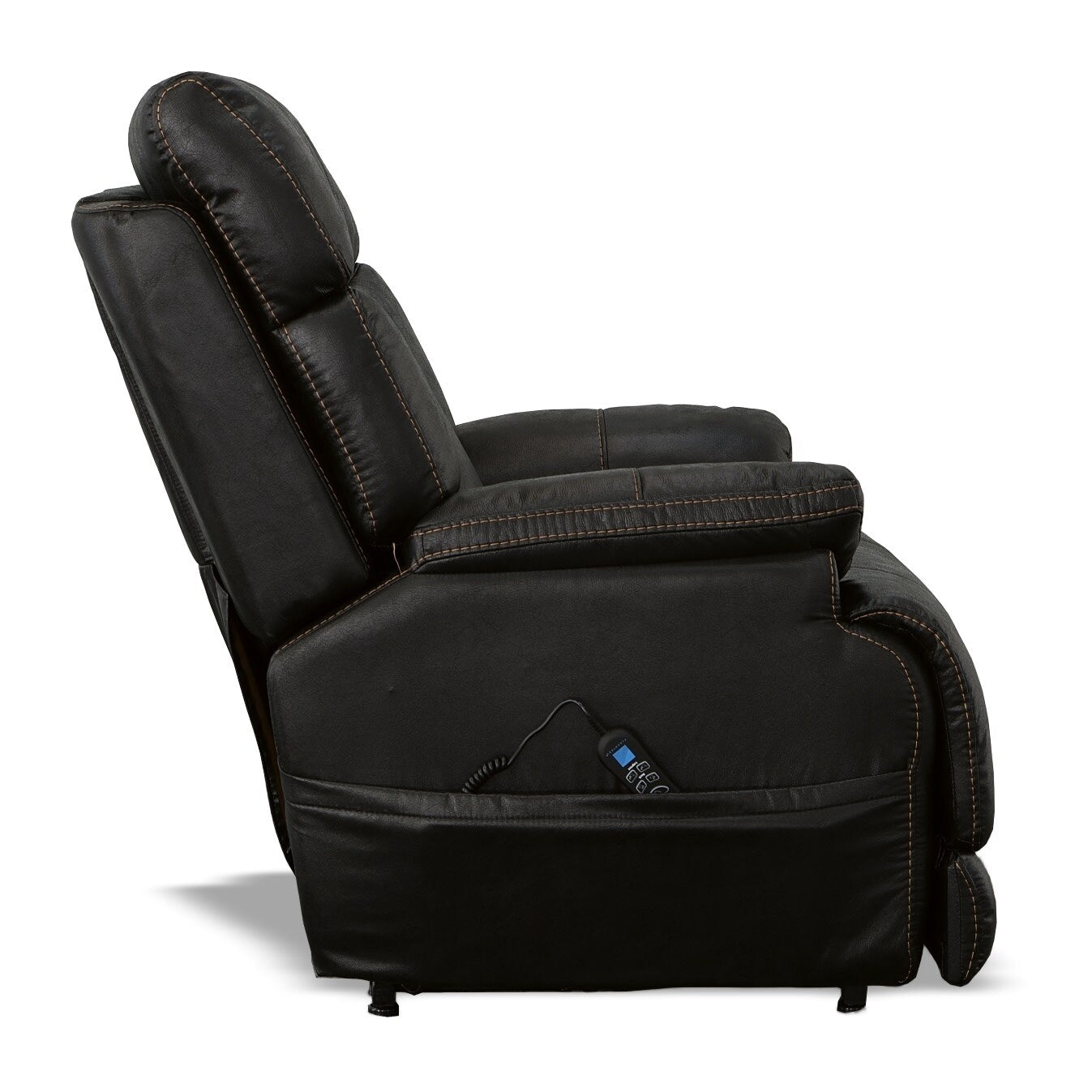 Fauteuil inclinable électrique Clive avec appui-tête électrique et lombaire par Flexsteel