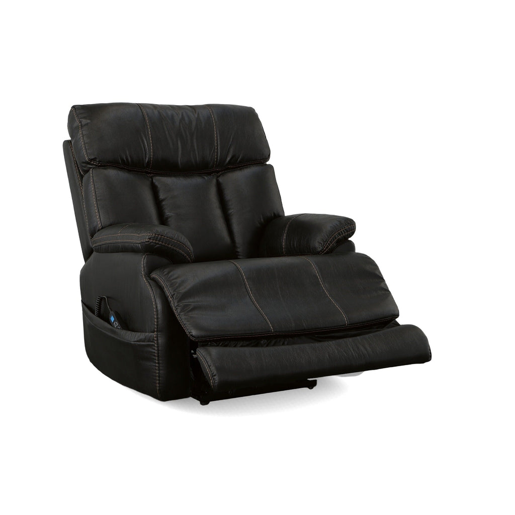 Fauteuil inclinable électrique Clive avec appui-tête électrique et lombaire par Flexsteel